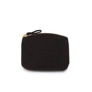 Pochette à fermeture zippée black