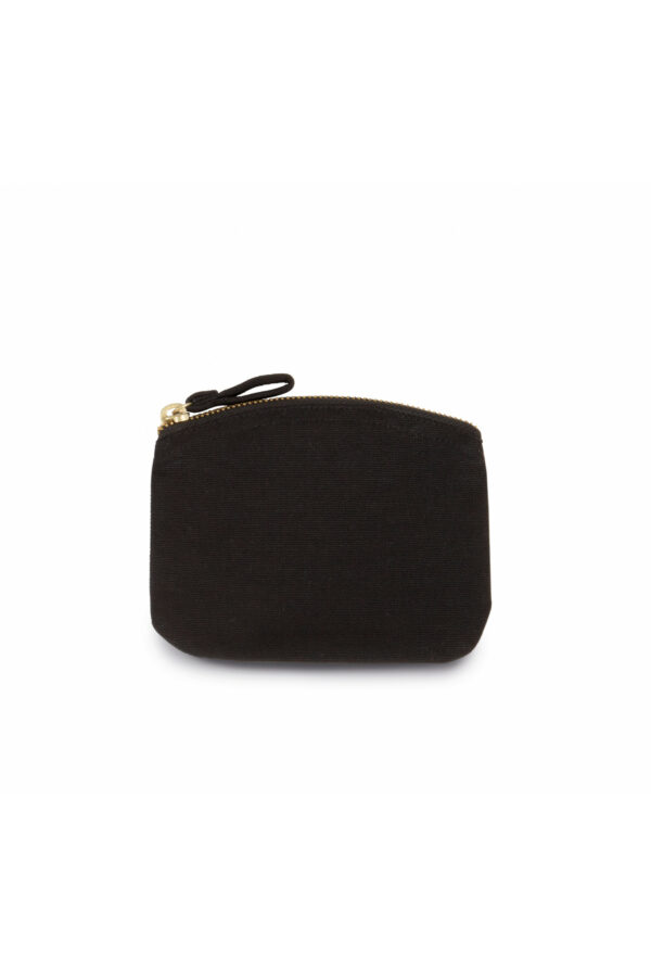 Pochette à fermeture zippée black