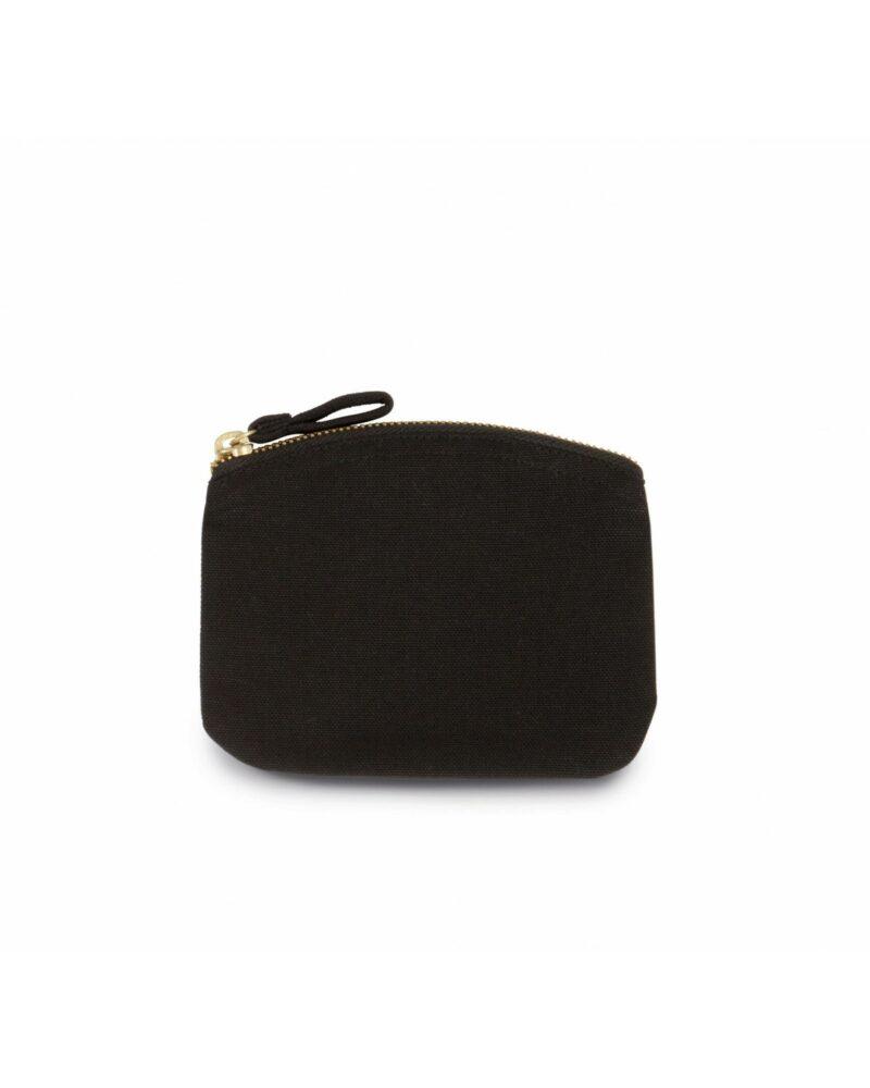Pochette à fermeture zippée black
