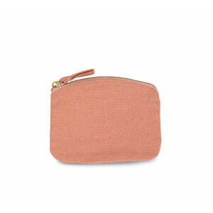 Pochette à fermeture zippée dusty pink