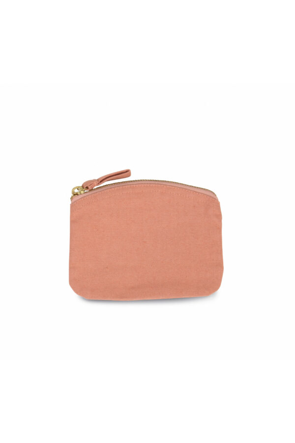 Pochette à fermeture zippée dusty pink