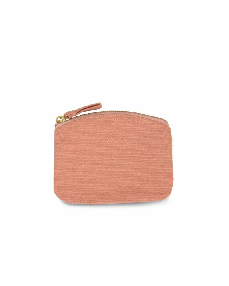 Pochette à fermeture zippée dusty pink