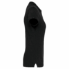Polo manches courtes femme black manche