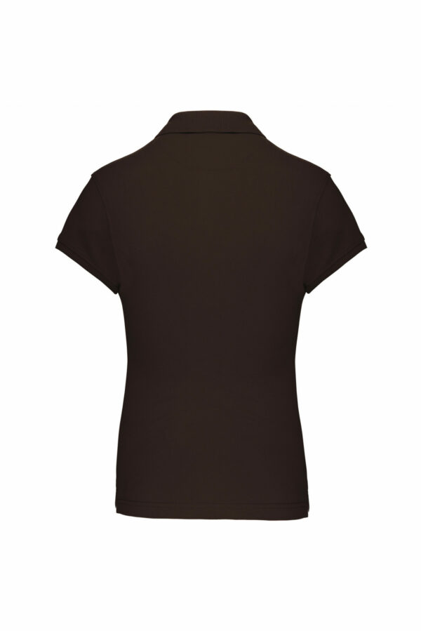 Polo manches courtes femme chocolate – Image 3