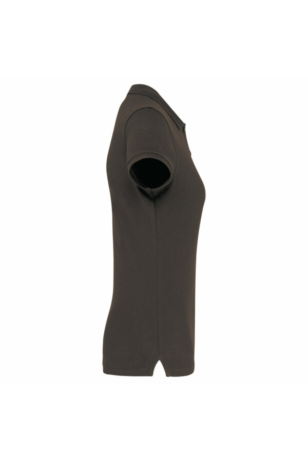 Polo manches courtes femme dark grey – Image 3