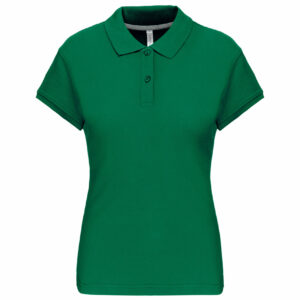 Polo manches courtes femme kelly green