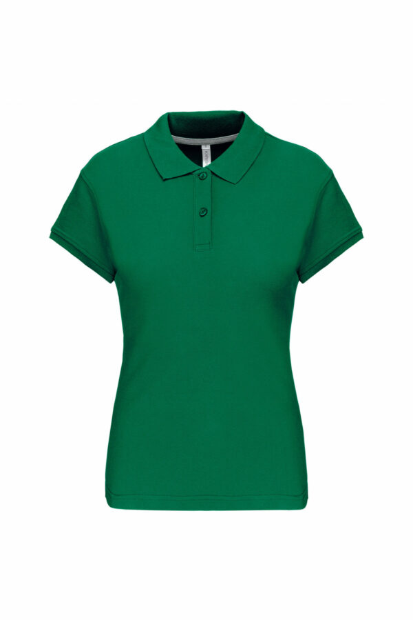 Polo manches courtes femme kelly green