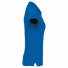 Polo manches courtes femme light royal blue manche