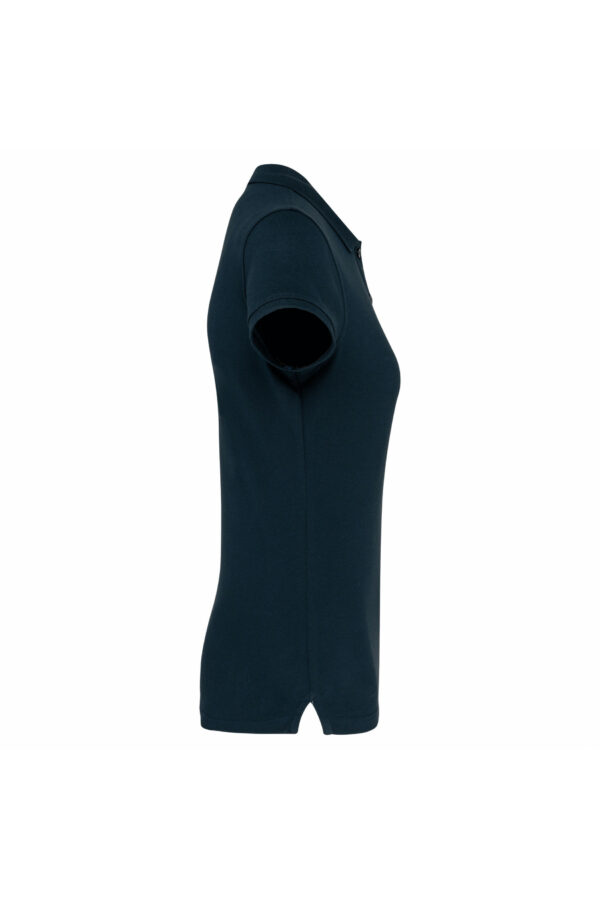 Polo manches courtes femme navy – Image 3