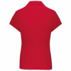 Polo manches courtes femme red dos