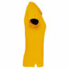 Polo manches courtes femme yellow manche