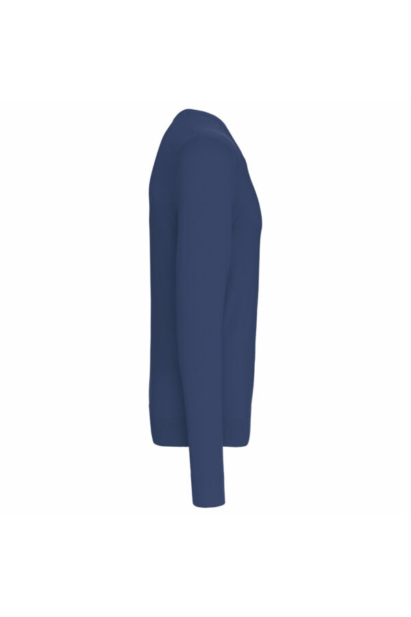 Pull col V homme deep blue – Image 3