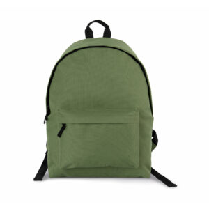 Sac à dos casual recyclé avec poche frontale matcha green