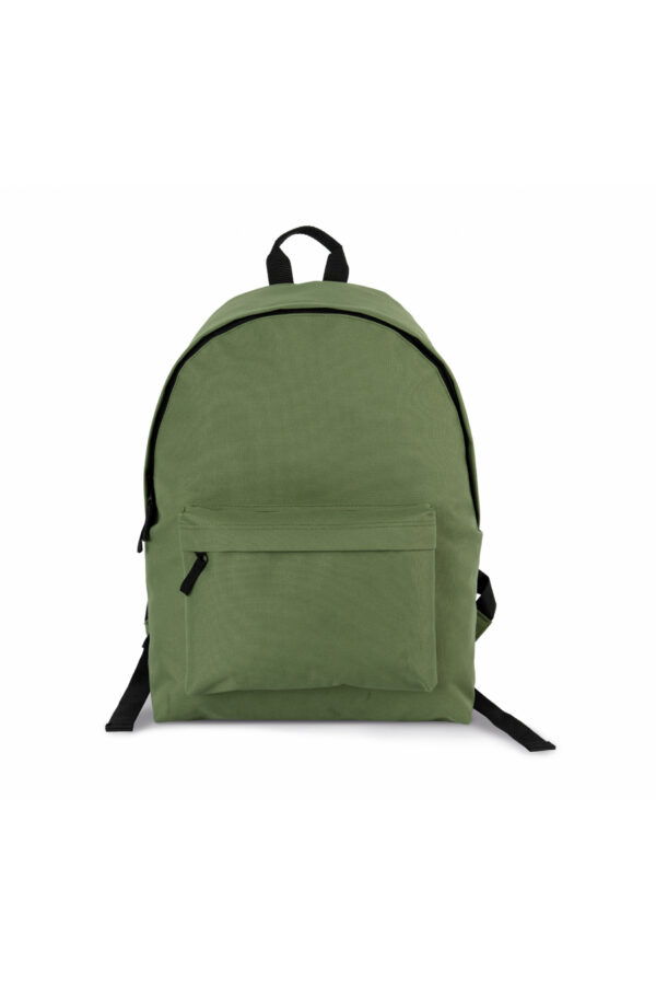 Sac à dos casual recyclé avec poche frontale matcha green
