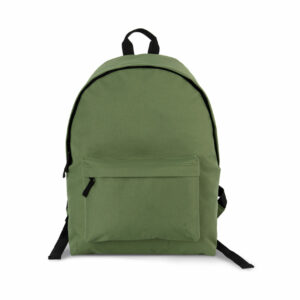 Sac à dos casual recyclé avec poche frontale matcha green