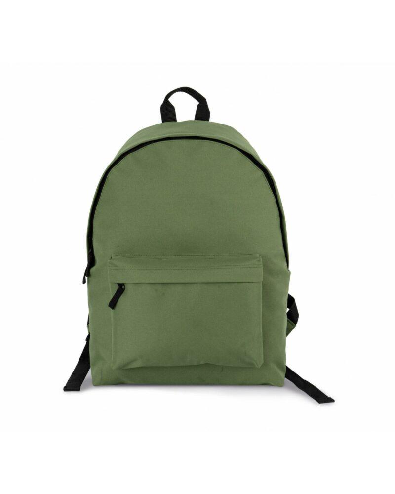 Sac à dos casual recyclé avec poche frontale matcha green