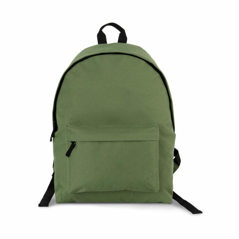 Sac à dos casual recyclé avec poche frontale matcha green