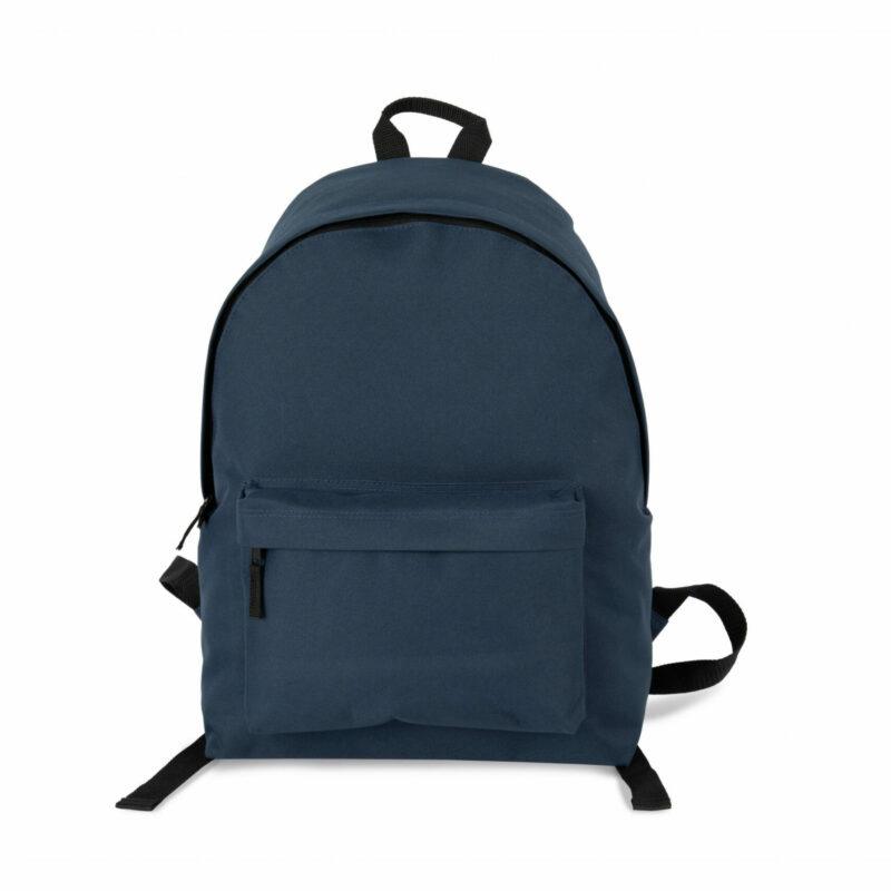 Sac à dos casual recyclé avec poche frontale twilight blue