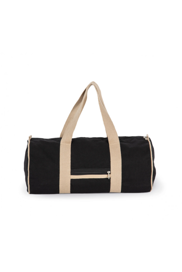 Sac polochon recyclé black night/hemp