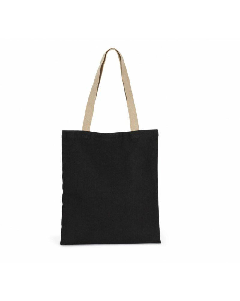 Sac shopping recyclé black night/hemp