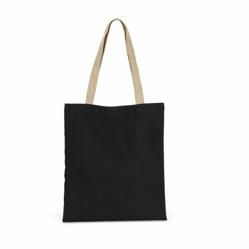 Sac shopping recyclé black night/hemp