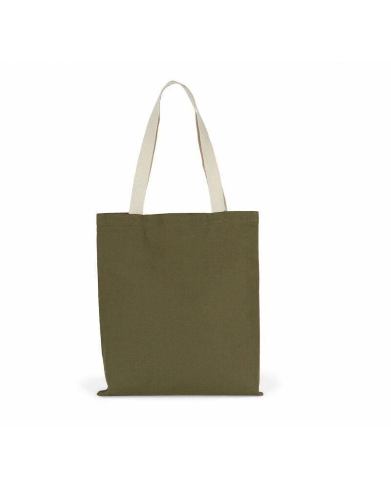 Sac shopping recyclé shale green/ecume