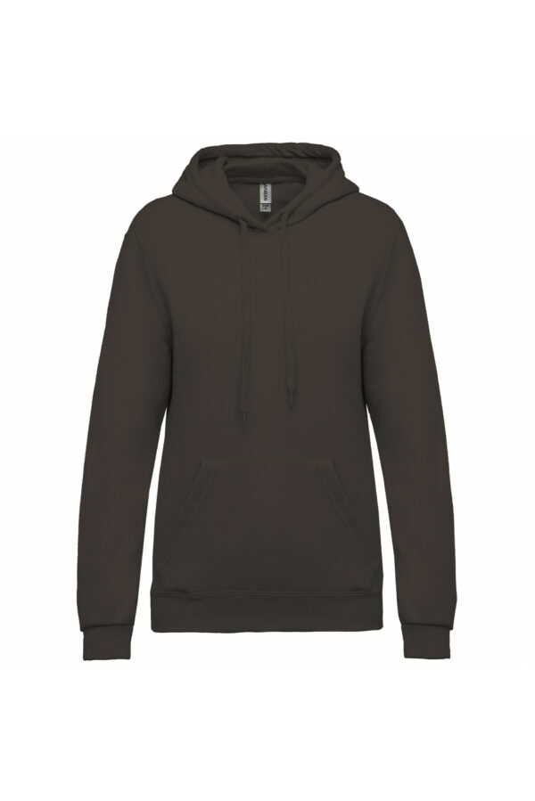Sweat-shirt capuche femme dark grey