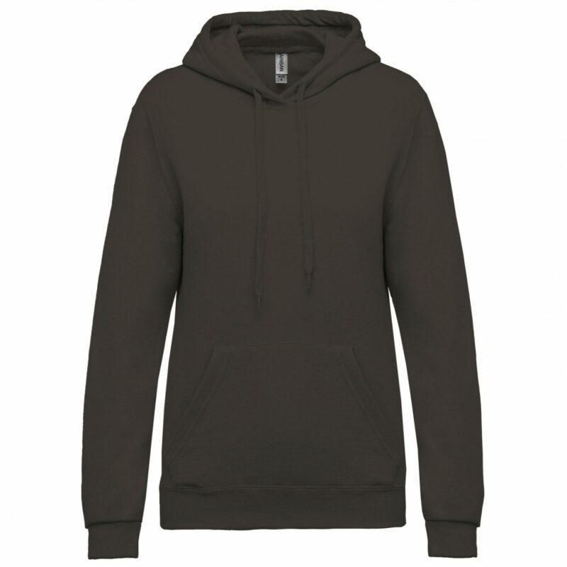 Sweat-shirt capuche femme dark grey
