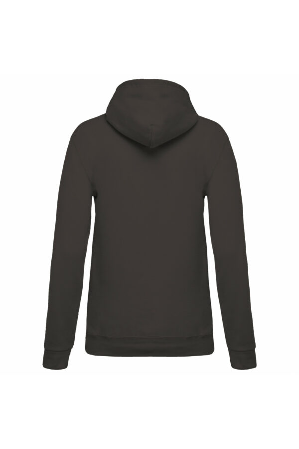 Sweat-shirt capuche femme dark grey – Image 2
