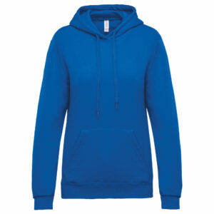 Sweat-shirt capuche femme light royal blue