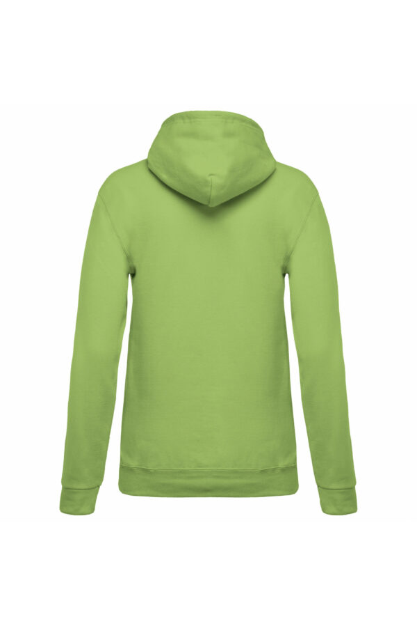 Sweat-shirt capuche femme lime – Image 2