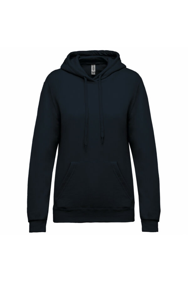 Sweat-shirt capuche femme navy