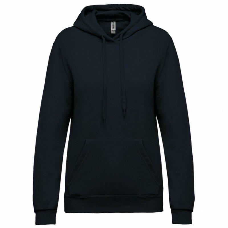 Sweat-shirt capuche femme navy