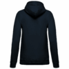 Sweat shirt capuche femme navy dos