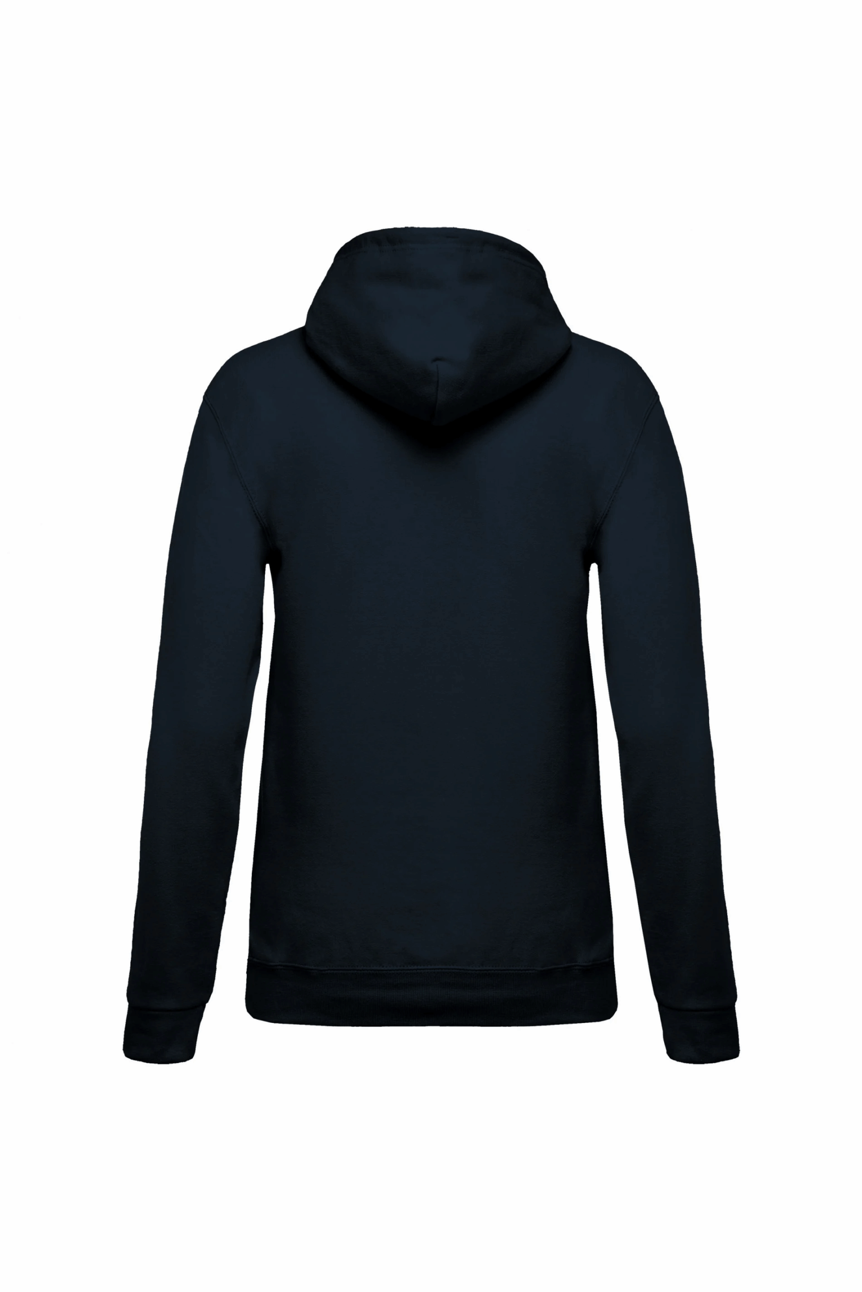 Sweat shirt capuche femme navy dos