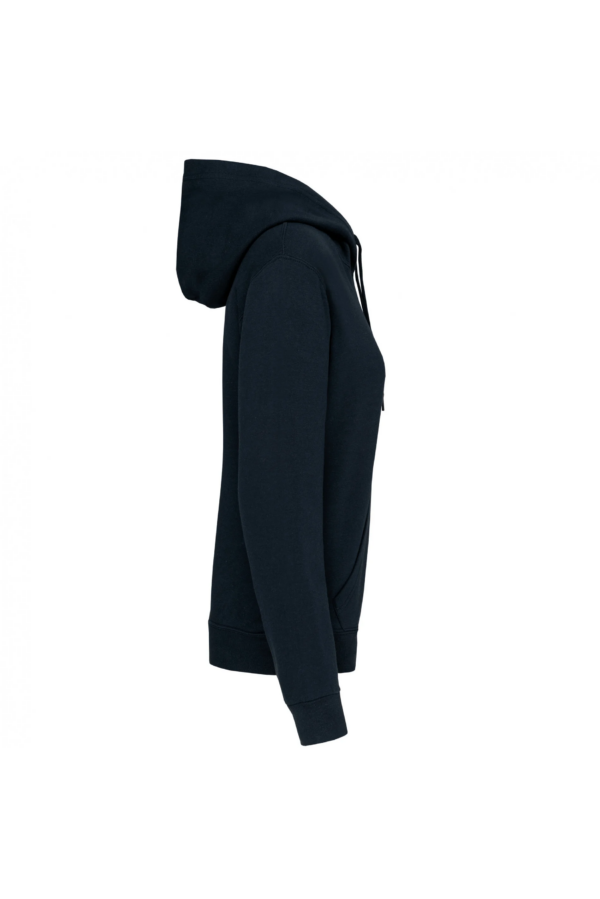 Sweat-shirt capuche femme navy – Image 3