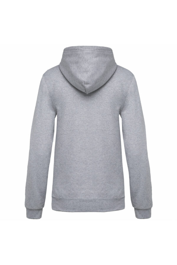 Sweat-shirt capuche femme oxford grey – Image 2