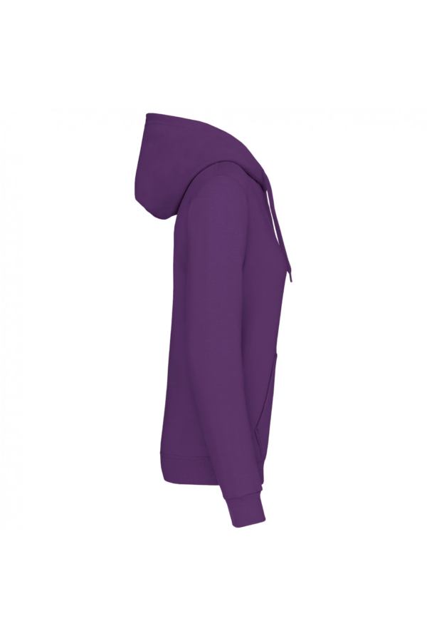 Sweat-shirt capuche femme purple – Image 3