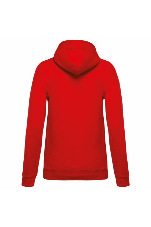 Sweat-shirt capuche femme red – Image 2