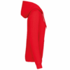Sweat shirt capuche femme red manche