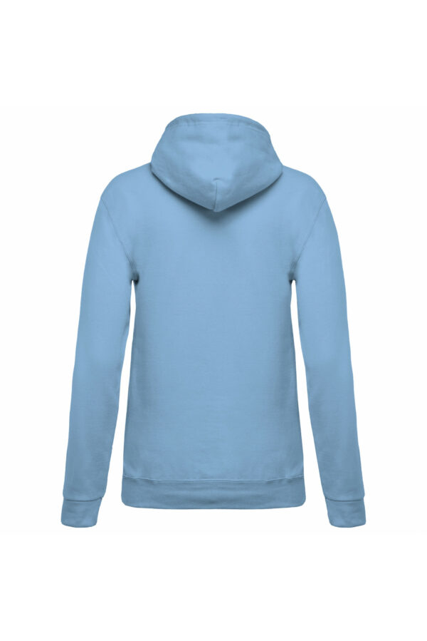 Sweat-shirt capuche femme sky blue – Image 2