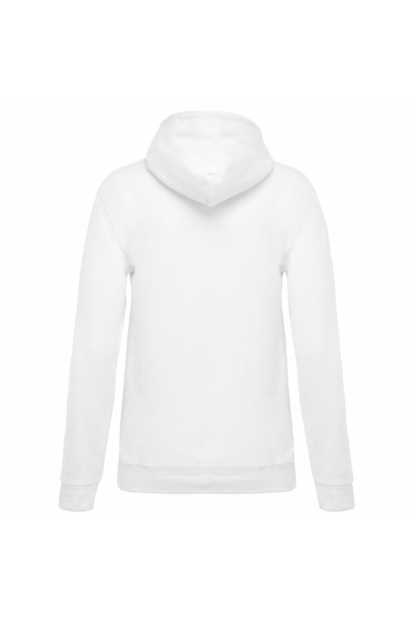 Sweat-shirt capuche femme white – Image 3