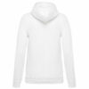 Sweat shirt capuche femme white dos