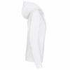 Sweat shirt capuche femme white manche
