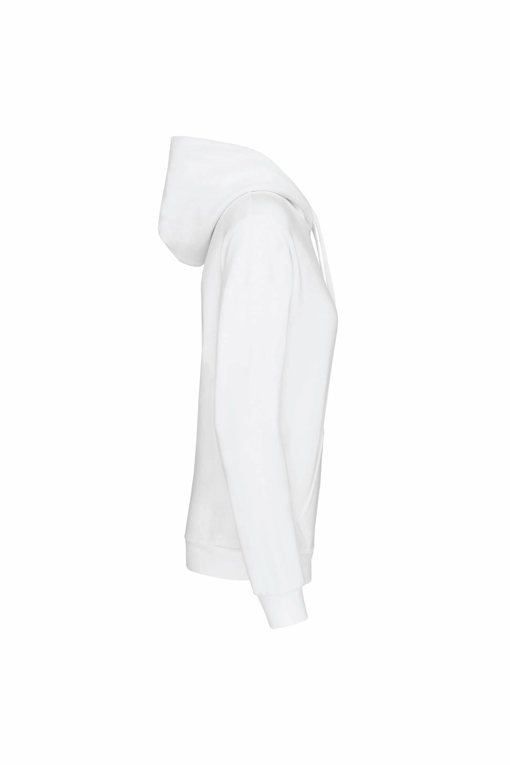 Sweat shirt capuche femme white manche