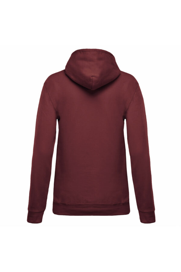 Sweat-shirt capuche femme wine – Image 2