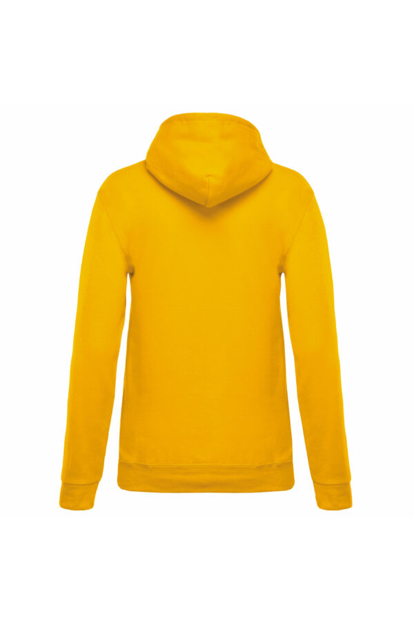 Sweat-shirt capuche femme yellow – Image 2