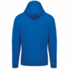 Sweat shirt zippé capuche unisexe light royal blue dos