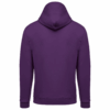 Sweat shirt zippé capuche unisexe purple dos
