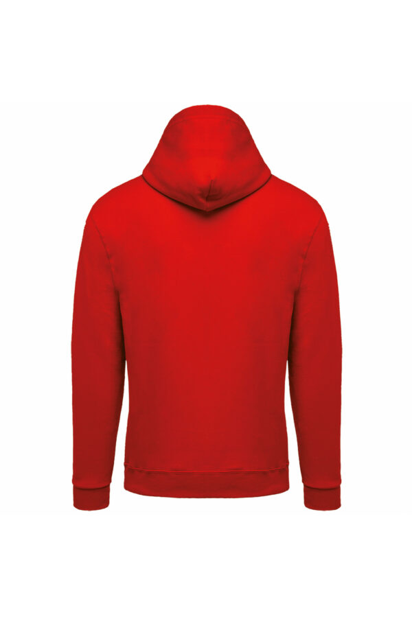 Sweat-shirt zippé capuche unisexe red – Image 2